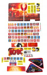 AC/DC Pro, Premium & LE Full Playfield Decal Set